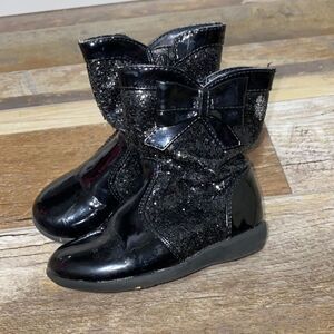 Cherokee • Toddler Girl Glittery Boots • Size 6